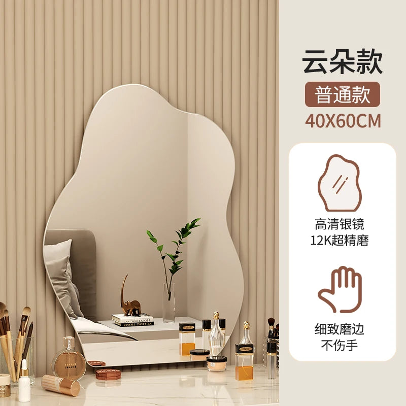 Wavy Wall Mirror,Vanity Aesthetic Large Size Mirror  - 2,950.00 ZAR