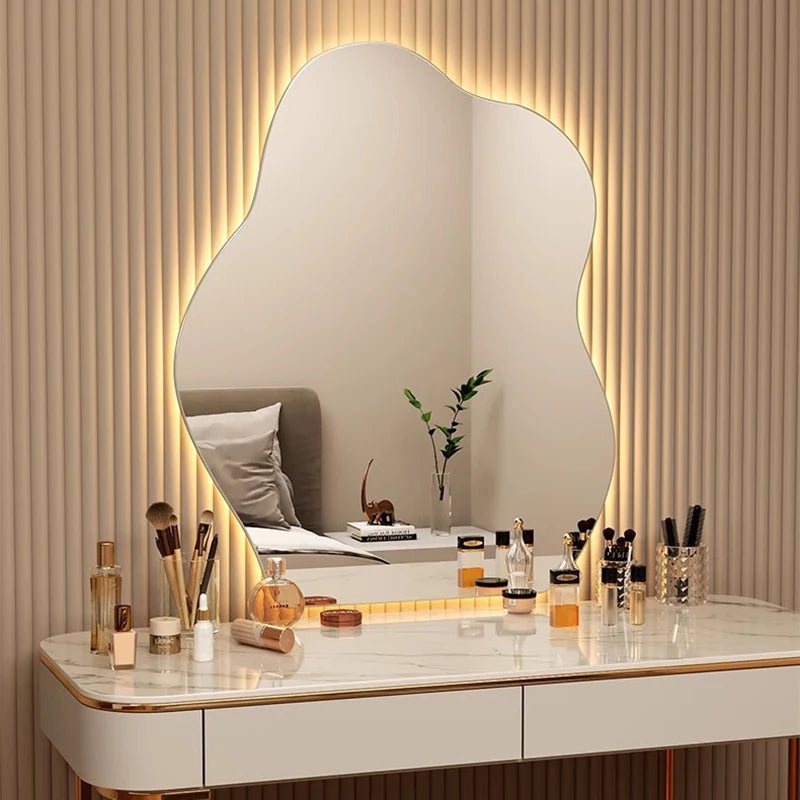 Wavy Wall Mirror,Vanity Aesthetic Large Size Mirror  - 2,950.00 ZAR