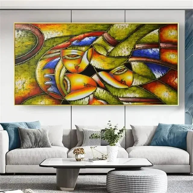 Hand Painted Picasso Wall Art - 800.00 ZAR