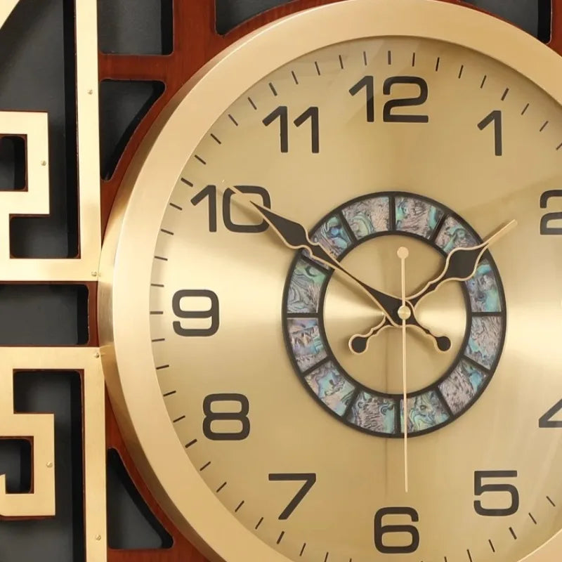 Design Style Wall Clock Luxury Living Room Wall Clock - R4,584.00