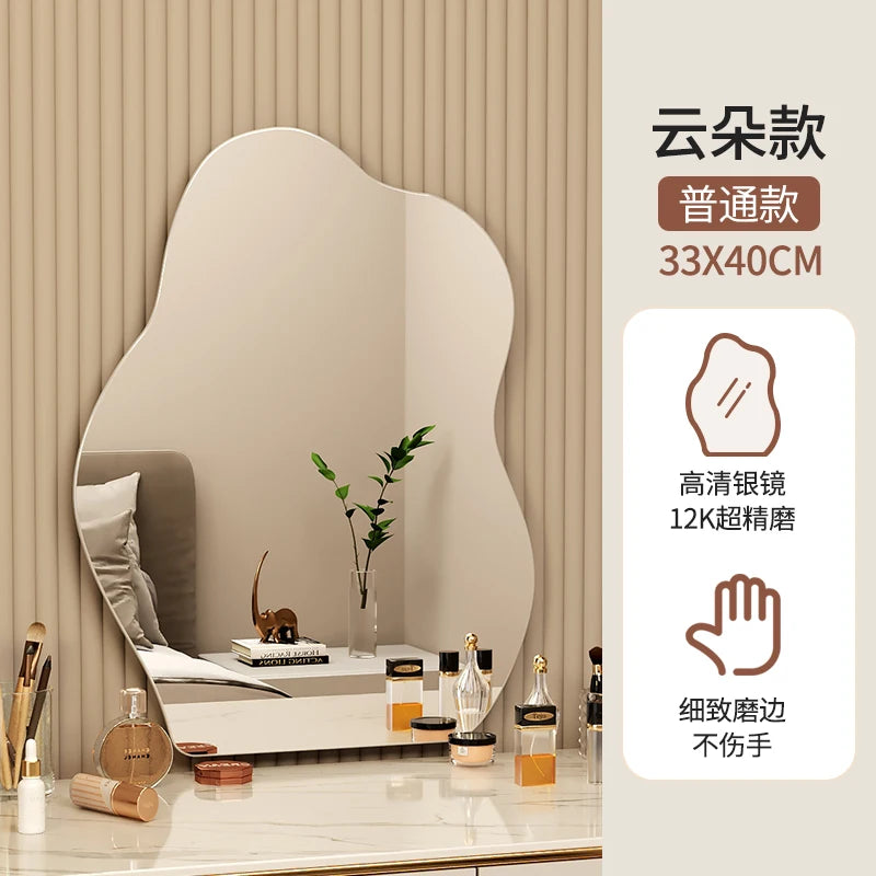 Wavy Wall Mirror,Vanity Aesthetic Large Size Mirror  - 2,950.00 ZAR