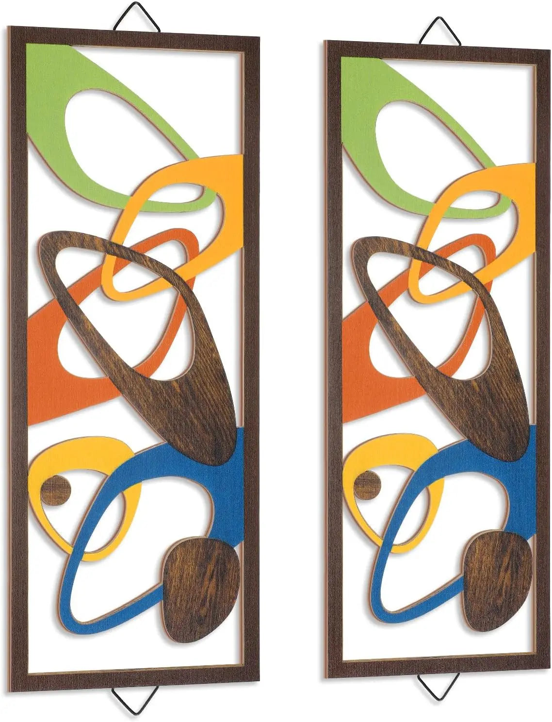 Wall Accents Wood Abstract Decor - 800.00 ZAR
