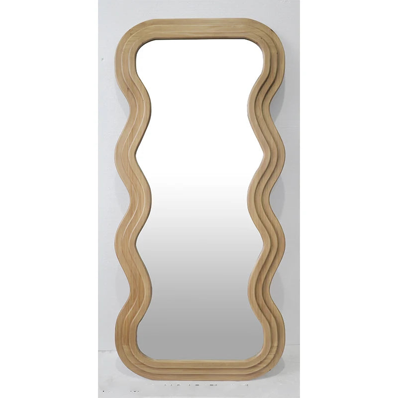 Farmhouse Wooden Wall Mirror - 2,400.00 ZAR