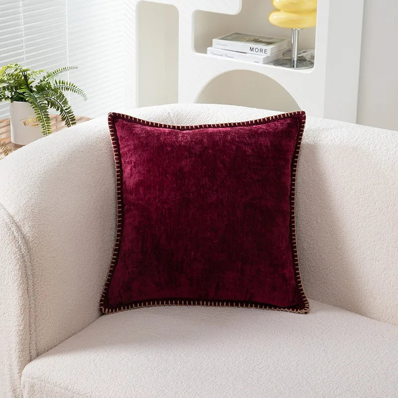 Blue Chenille Cushions Covers - 370.00 ZAR