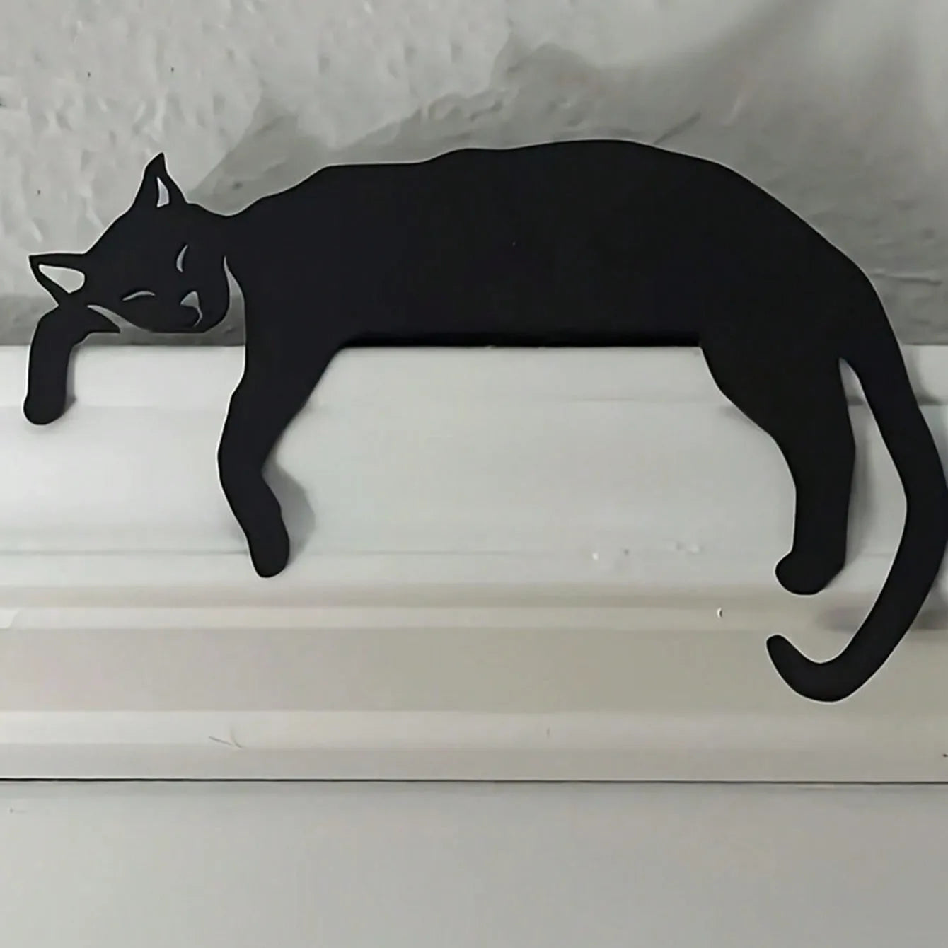 Black Cat Silhouette Wall Art - 950.00 ZAR