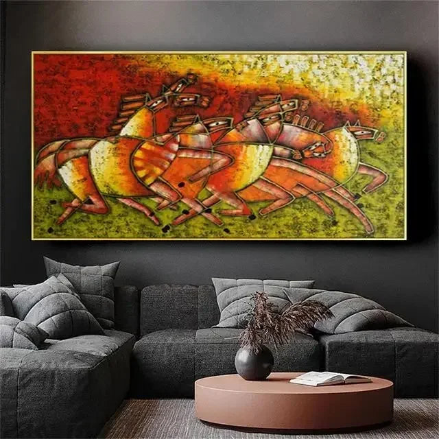 Hand Painted Picasso Wall Art - 800.00 ZAR