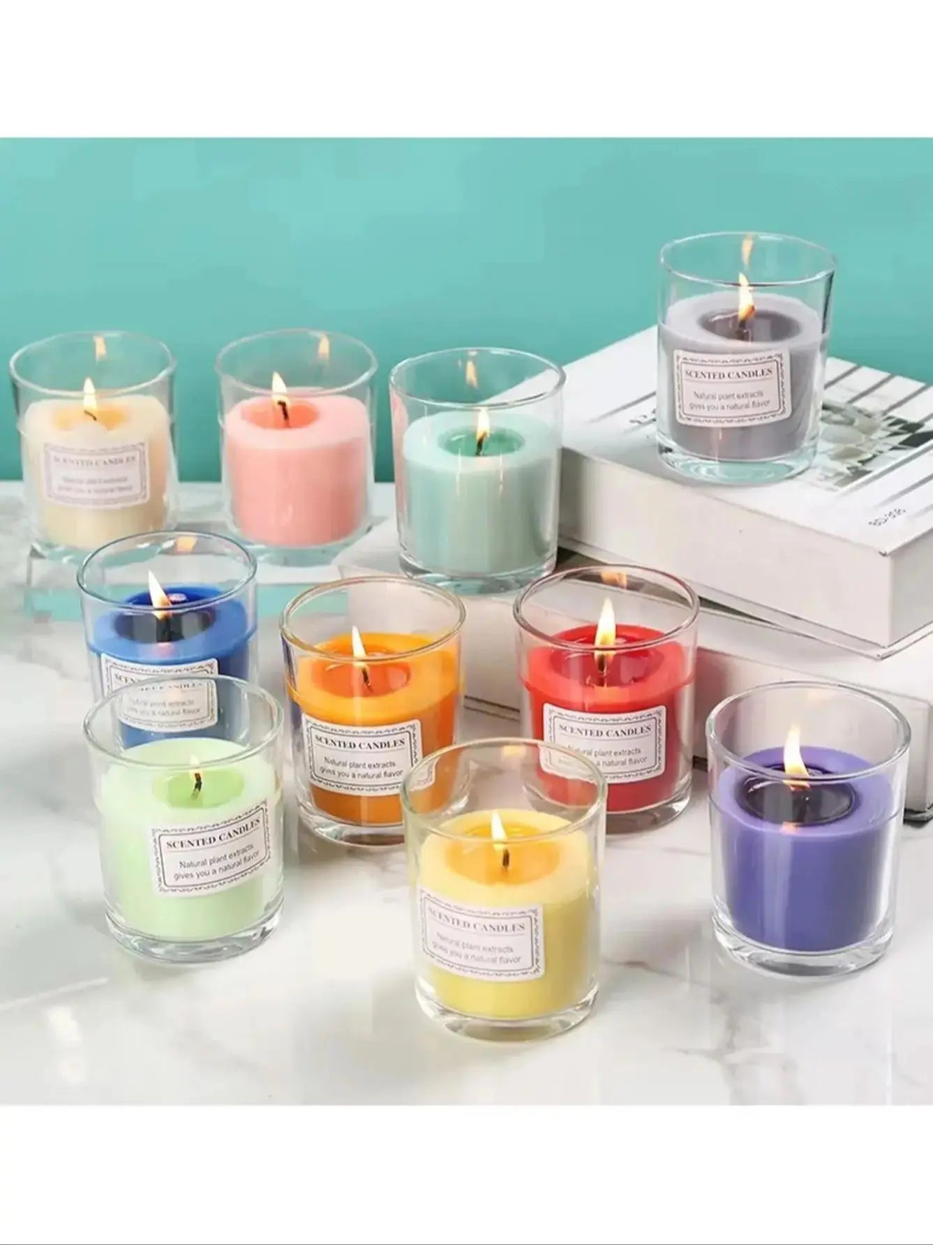 Scented candles, long-lasting fragrance - 254.00 ZAR