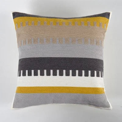 Home Decor Cushion Cover Yellow Grey/White  - 400.00 ZAR