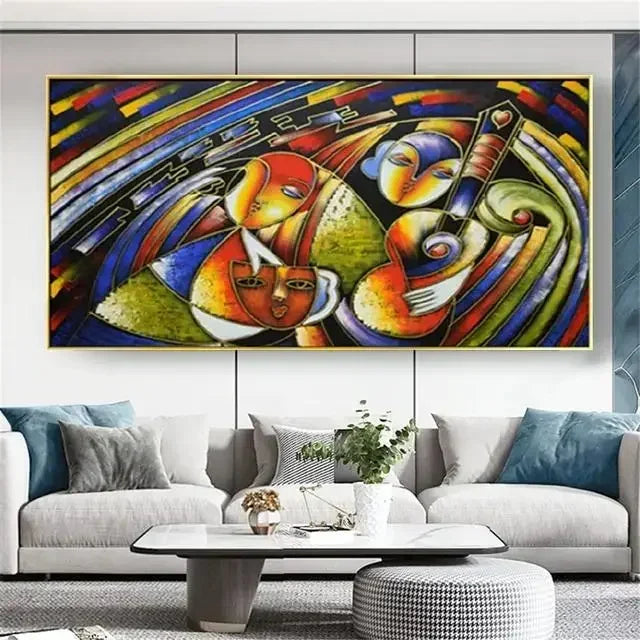 Hand Painted Picasso Wall Art - 800.00 ZAR