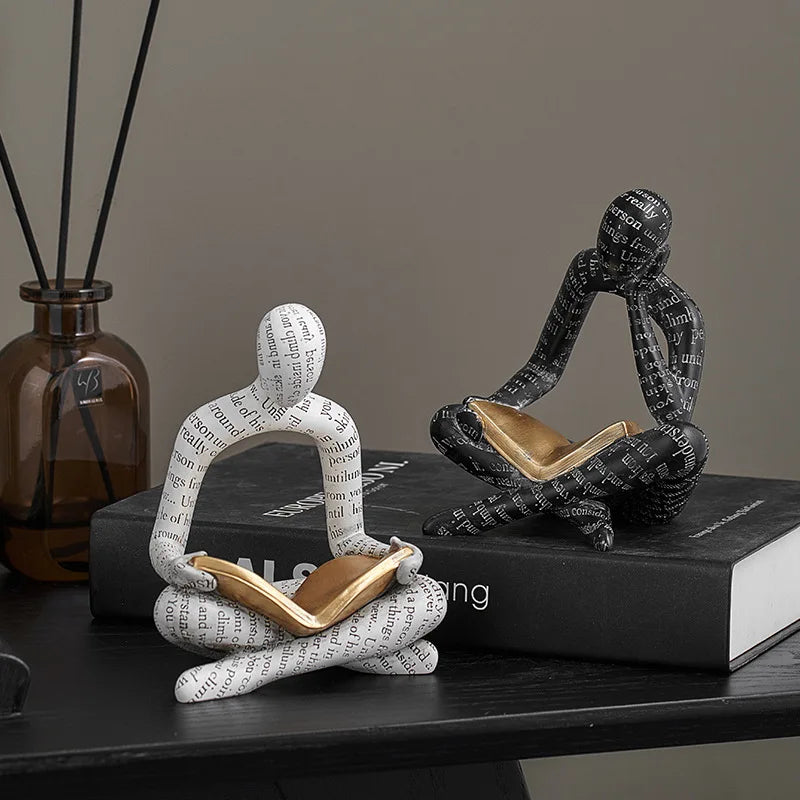 Creative Design Art Couple Figurines - 1,135.00 ZAR