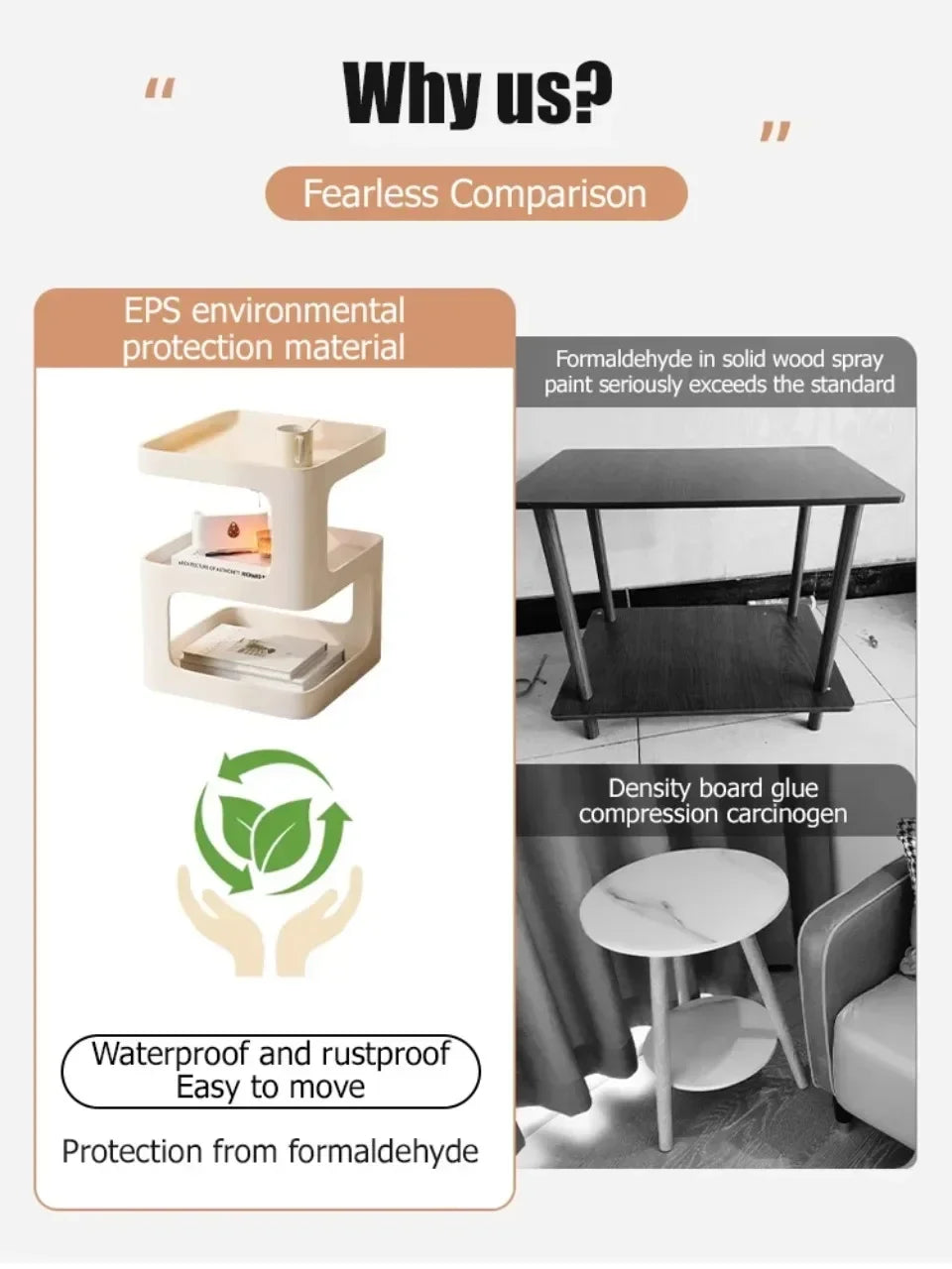 Table Solid Color Bookshelf Living Room - 1,600.00 ZAR