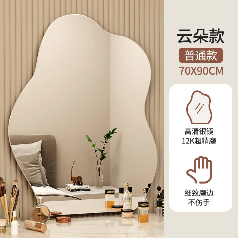 Wavy Wall Mirror,Vanity Aesthetic Large Size Mirror  - 2,950.00 ZAR