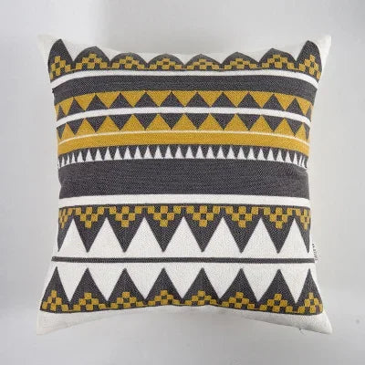 Home Decor Cushion Cover Yellow Grey/White  - 400.00 ZAR