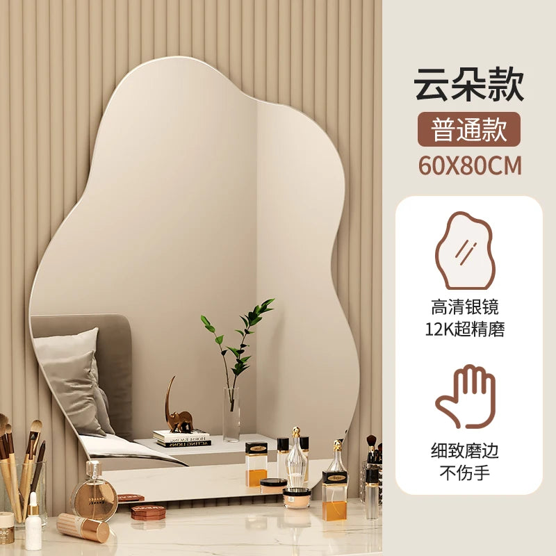 Wavy Wall Mirror,Vanity Aesthetic Large Size Mirror  - 2,950.00 ZAR