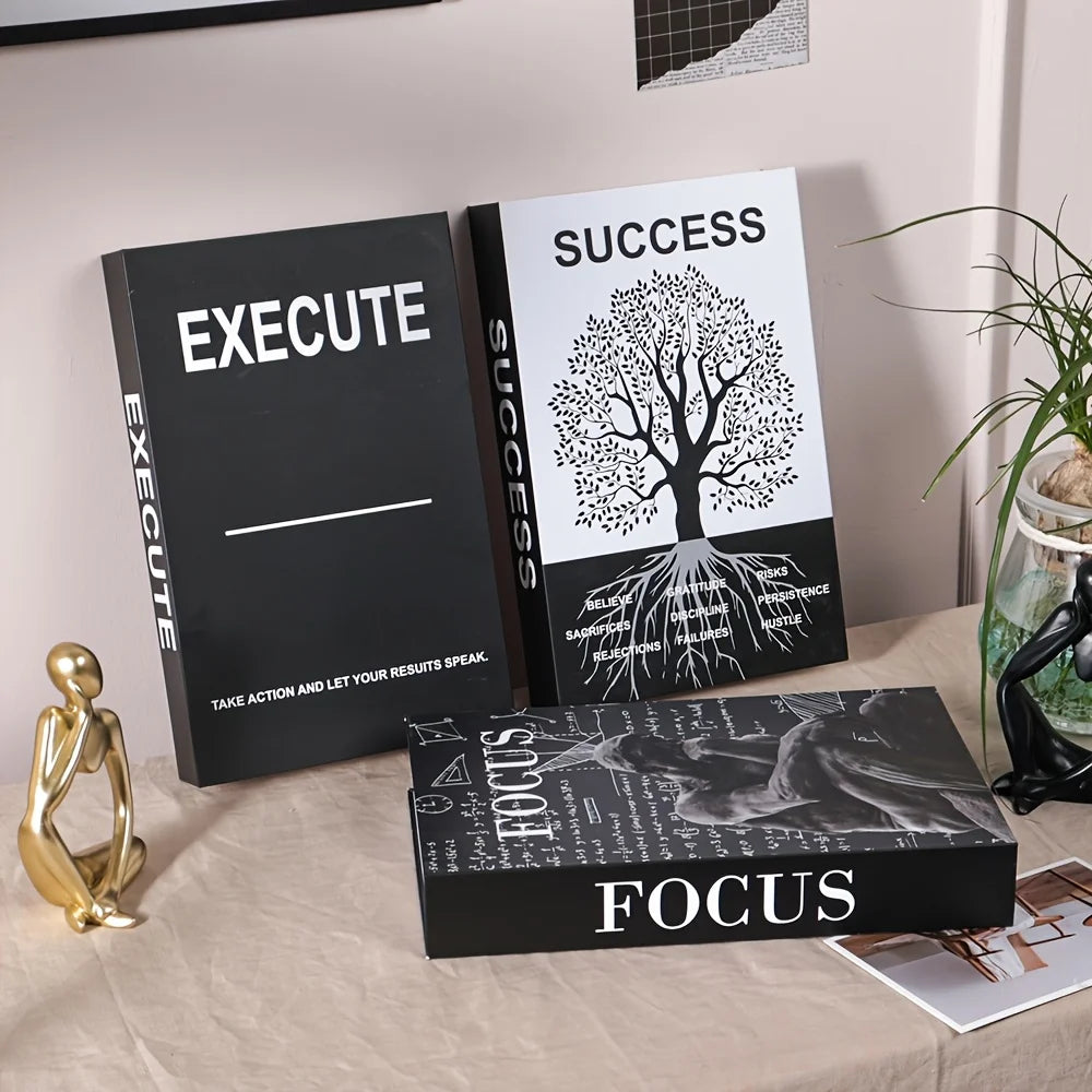 Set of 3 Inspirational Desk Decor Books  - 897.00 ZAR