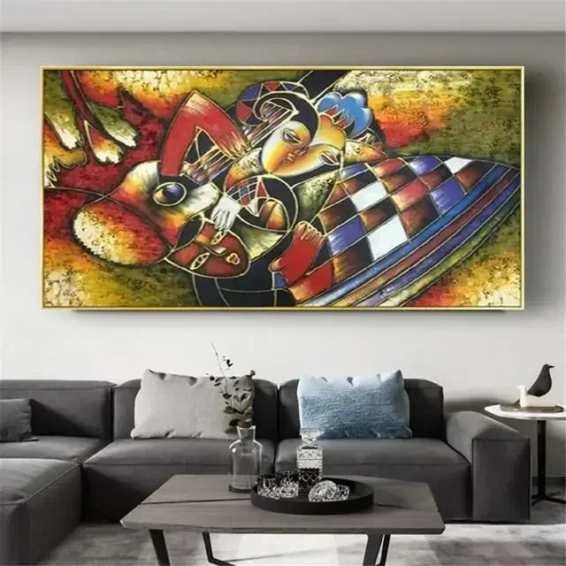 Hand Painted Picasso Wall Art - 800.00 ZAR