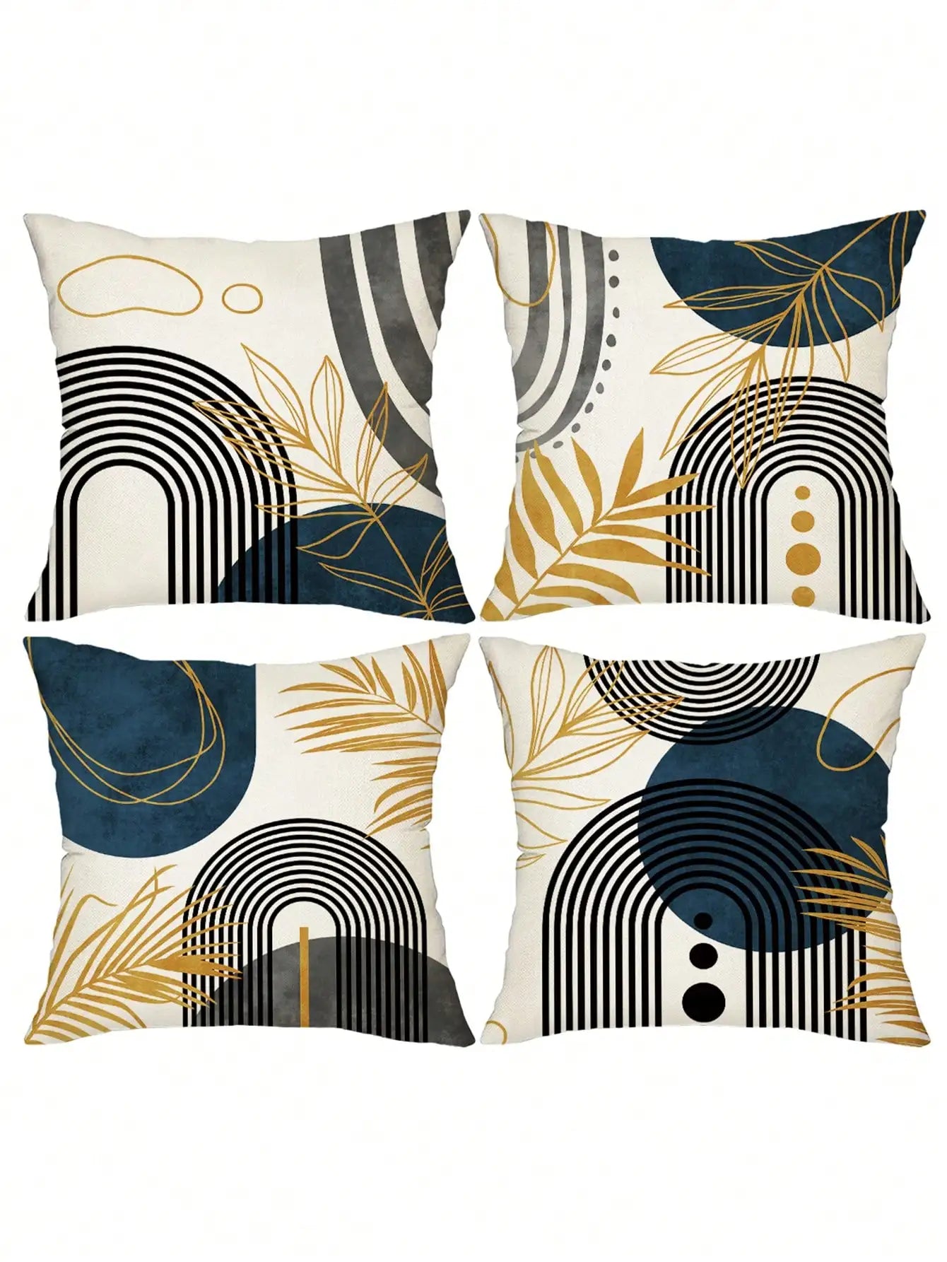 4PCS Geometric Abstract Cushion Cover 45x45CM - 480.00 ZAR