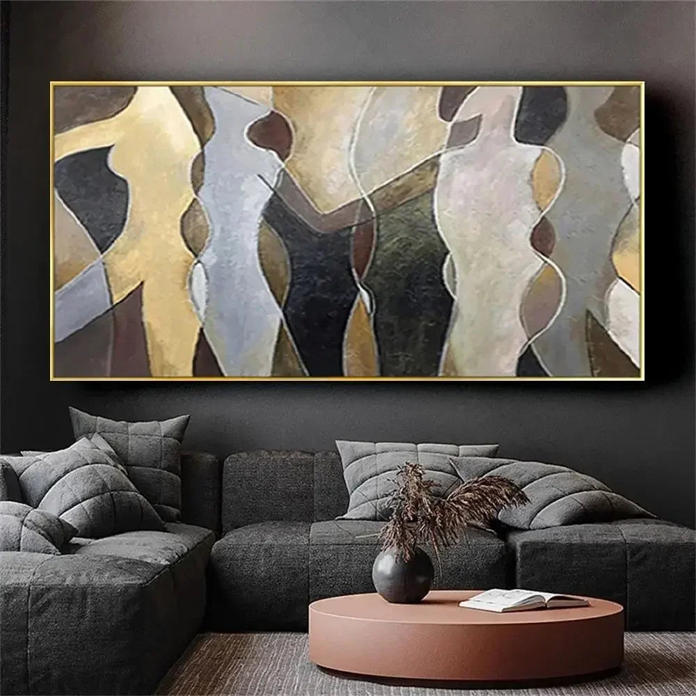 Hand Painted Picasso Wall Art - 800.00 ZAR