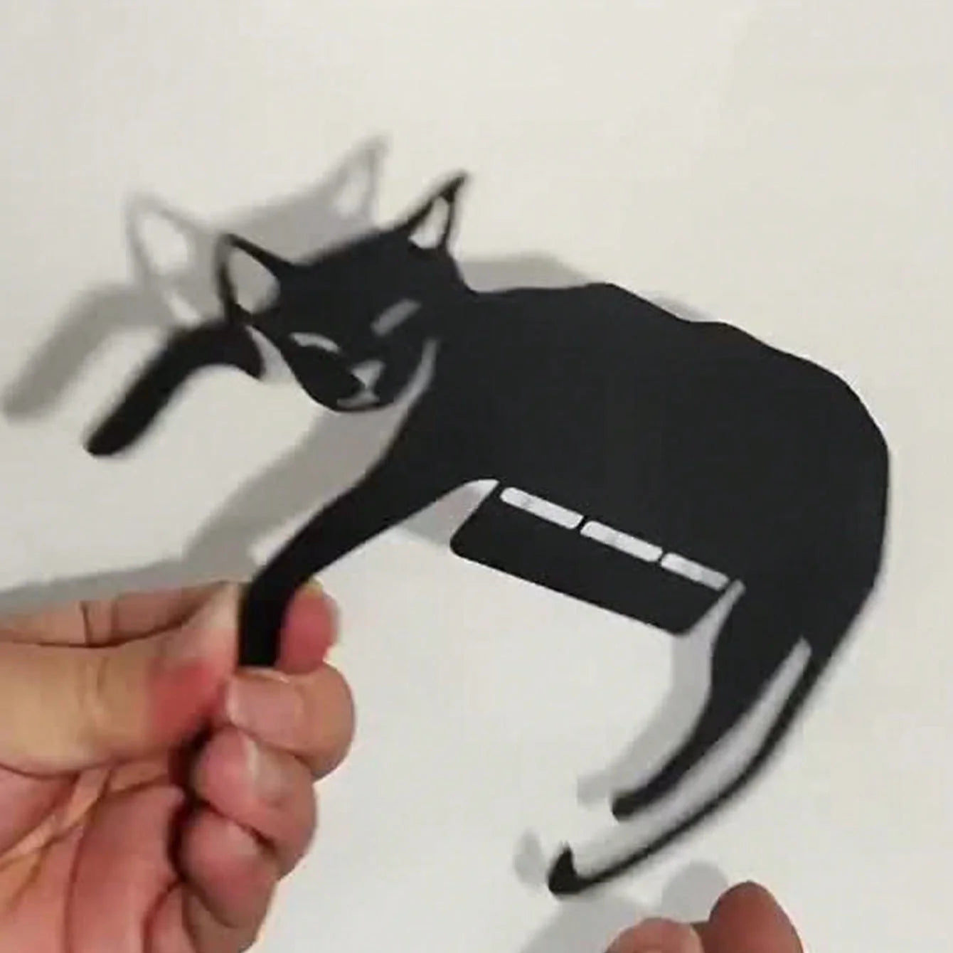 Black Cat Silhouette Wall Art - 950.00 ZAR
