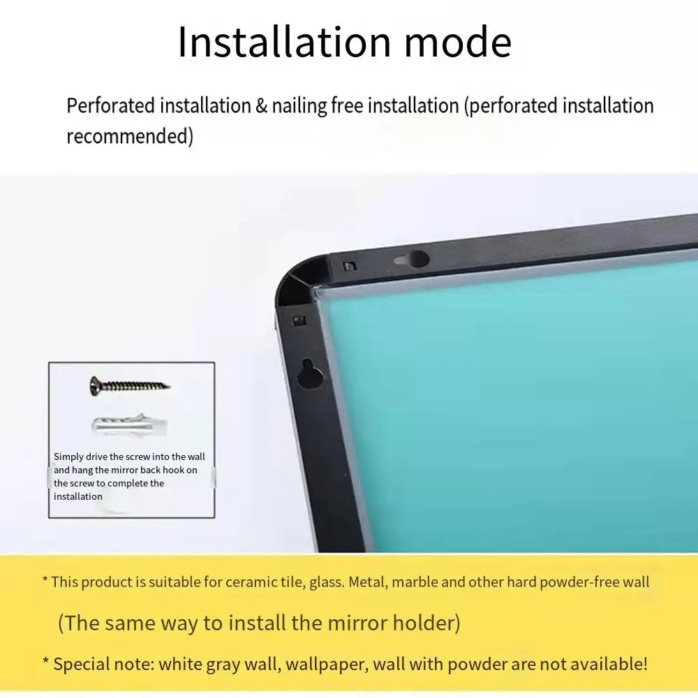 Rectangle Wall Hanging Mirror Metal Framed - 1,300.00 ZAR