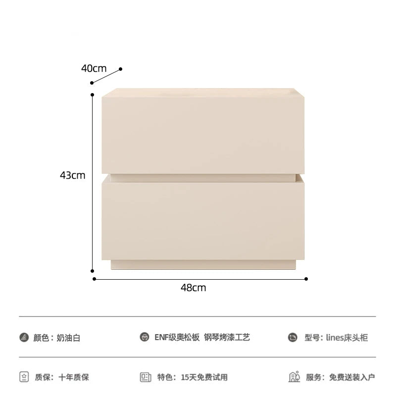 Modern Luxury Mesita De Noche Dormitorio Furniture  - 4,956.00 ZAR