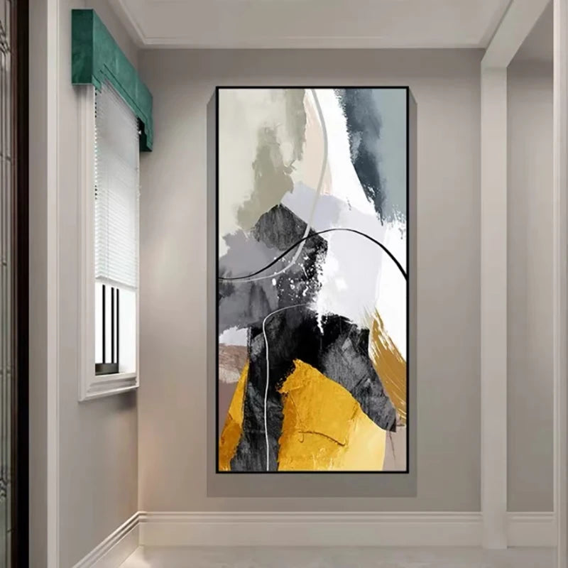 100% Hand Painted Oil Painting On Canvas Porch Design - 1,500.00 ZAR