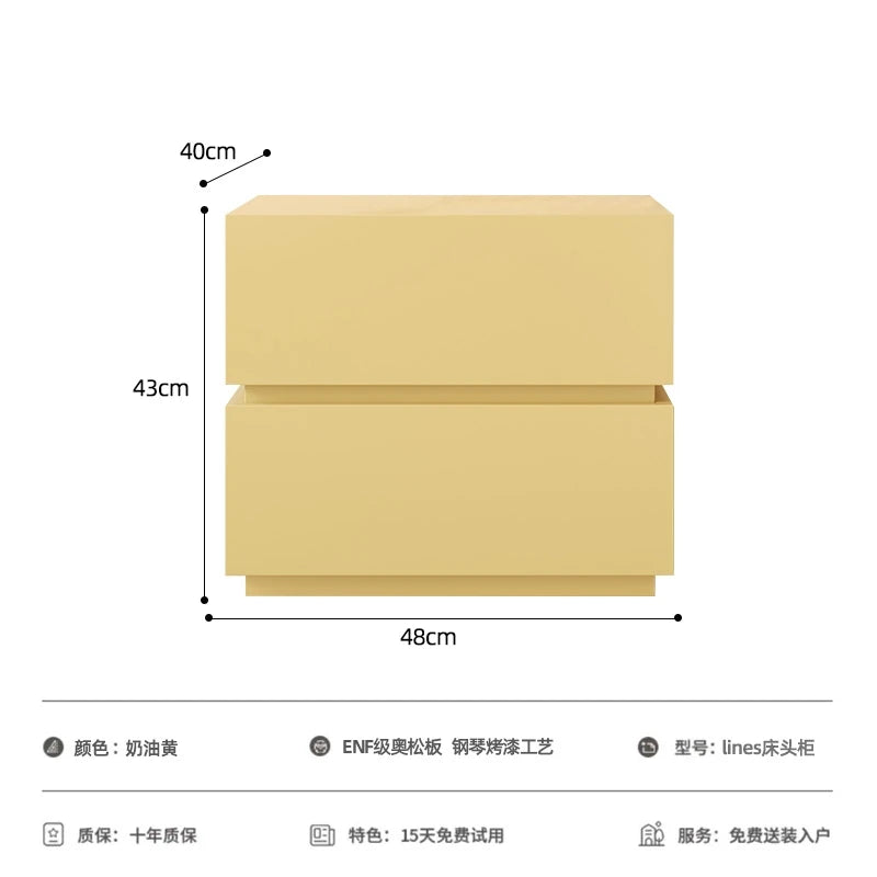 Modern Luxury Mesita De Noche Dormitorio Furniture  - 4,956.00 ZAR