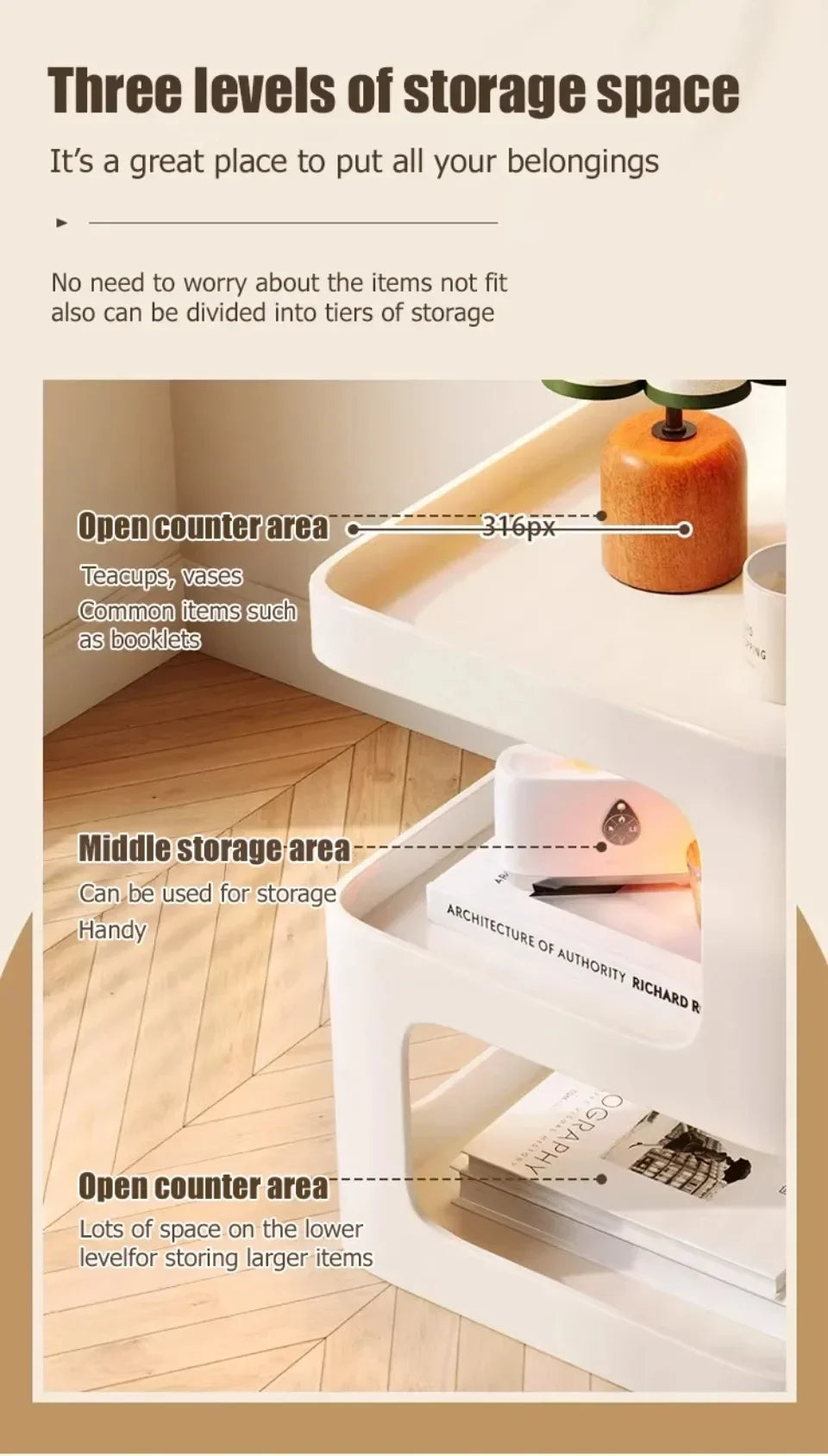 Table Solid Color Bookshelf Living Room - 1,600.00 ZAR