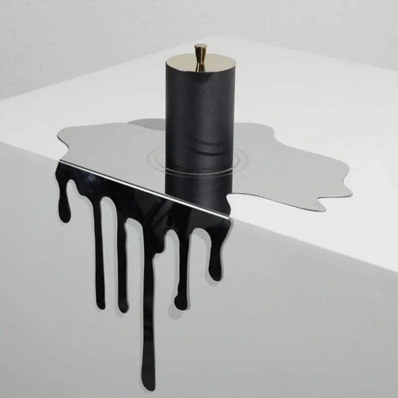 Modern stainless steel water drop reflection decor - 1,800.00 ZAR